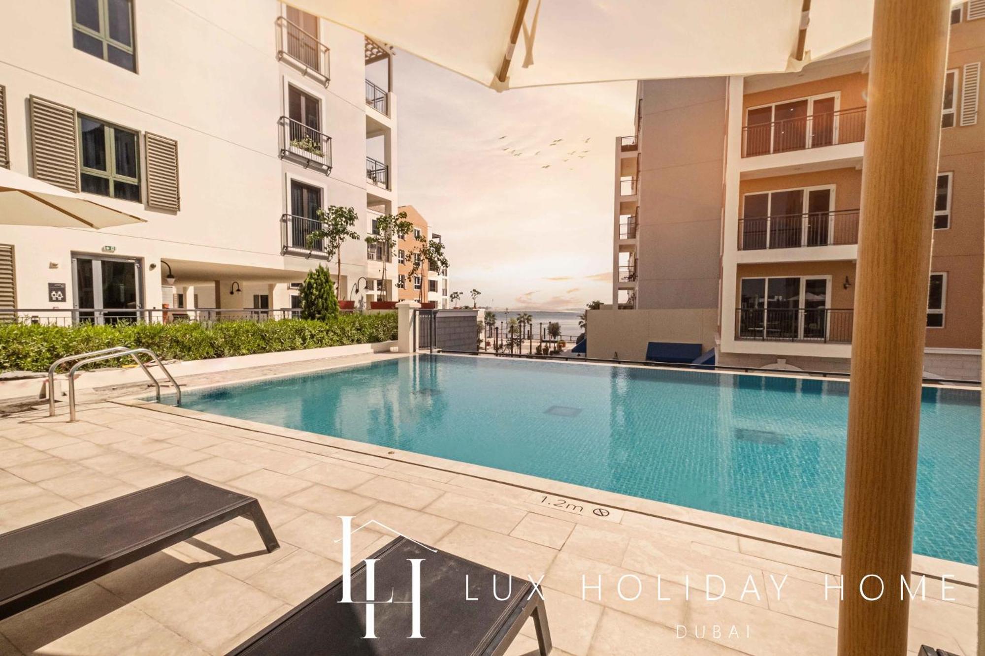 Lux - The La Mer Sea View Suite 3 Dubái Exterior foto